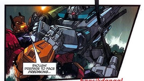 DW:Bruticus Vs Predaking!From Transformers#10!