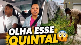 “Nossa rotina em Portugal… e olha como estava esse quintal 😳🇵🇹”#portugal 