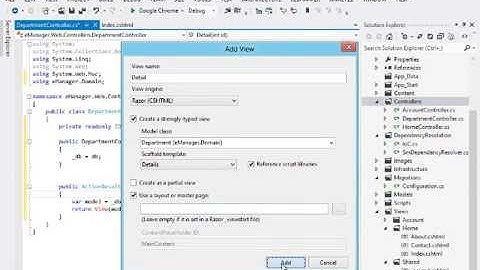 Introduction to ASP NET MVC 4 Part III
