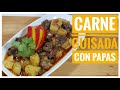 CARNE GUISADA CON PAPAS / Carne guisada con patatas / Estilo Venezolano / Fácil y Rápido