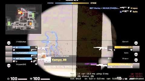 CS:GO Hacks or luck? #1