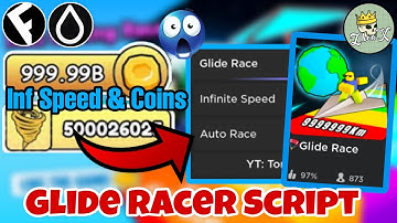 Glide Race Infinite Speed & Coins Script | Hydrogen and Fluxus - Roblox Mobile Exploiting