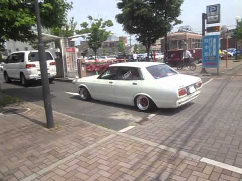 旧車 ノーサス シャコタン 810ブルーバード バンパーレス Youtube