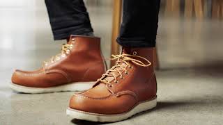 Classic Moc - Style No. 875 - Oro Legacy Leather - Red Wing Heritage -