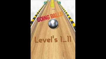 Going Balls - Gameplay Walkthrough Part-1 Level 1-11