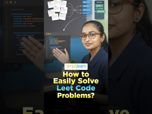 How to Solve LeetCode Problems in Interviews | Leet Code Interview Questions | #Shorts | Simplilearn