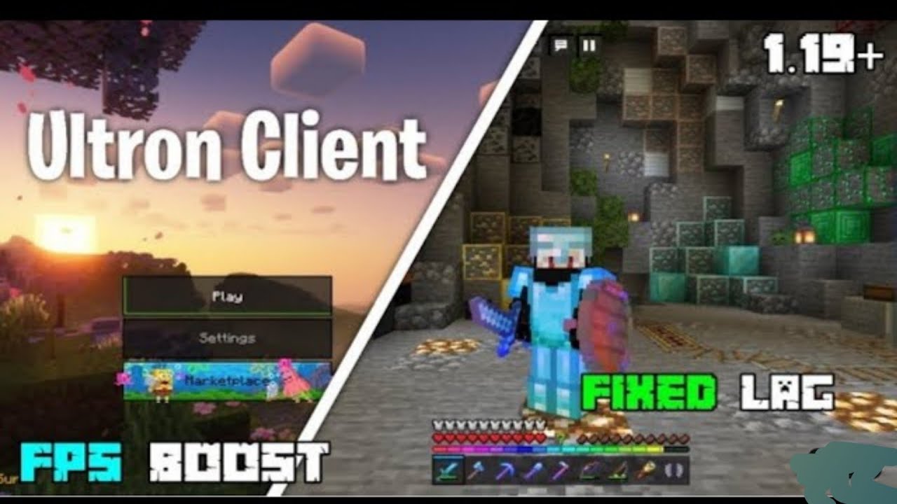 Top 2 Best Optifine For Minecraft PE 1.19 __ Best Lag Fix Optifine For ...