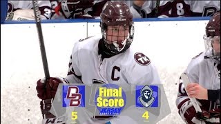 Don Bosco Prep - 5 St. Augustine Prep - 4 in OT | Gordon Cup Playoffs | 2018 Ice Hockey