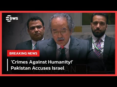 ‘Crimes Against Humanity!’ – Pakistan Accuses Israel at UN with Gaza Evidence | AC15
