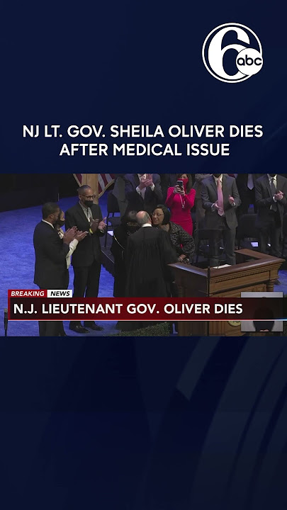 NJ Lt. Governor Sheila Oliver dies after being hospitalized for medical issue
