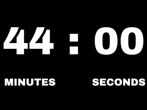 44 Minutes Countdown Timer | (HD) | @TIMER FOR SUCCESS | ‎@ExactTimer ...