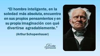 Los inteligentes disfrutan la soledad, los vulgares se aburren cuando están solos | Docta Ignorancia