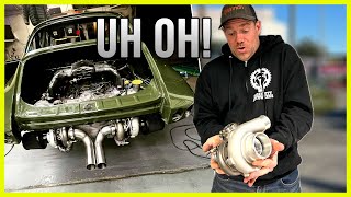 Oops! My Turbos ALMOST Dropped Out of My Subaru EZ30 Swapped Porsche!