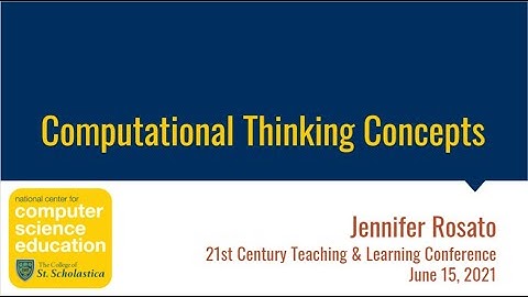 Computational Thinking Concepts