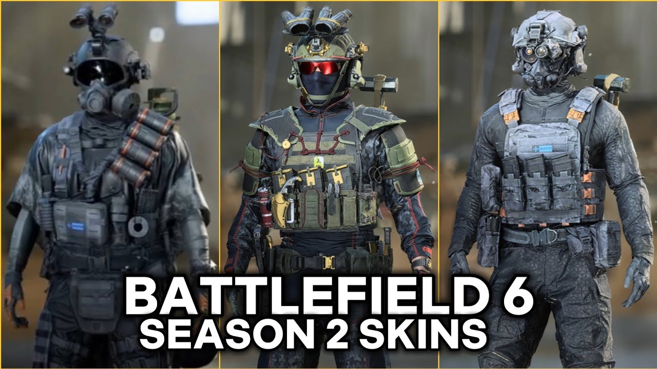 Battlefield 6 Season 2 Soldiers Skins | BF6 Battle Pass Upcoming ...