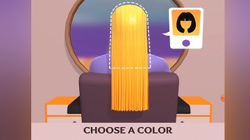 Max Level in Hair Dye Game Gameplay Android,ios All Levels
