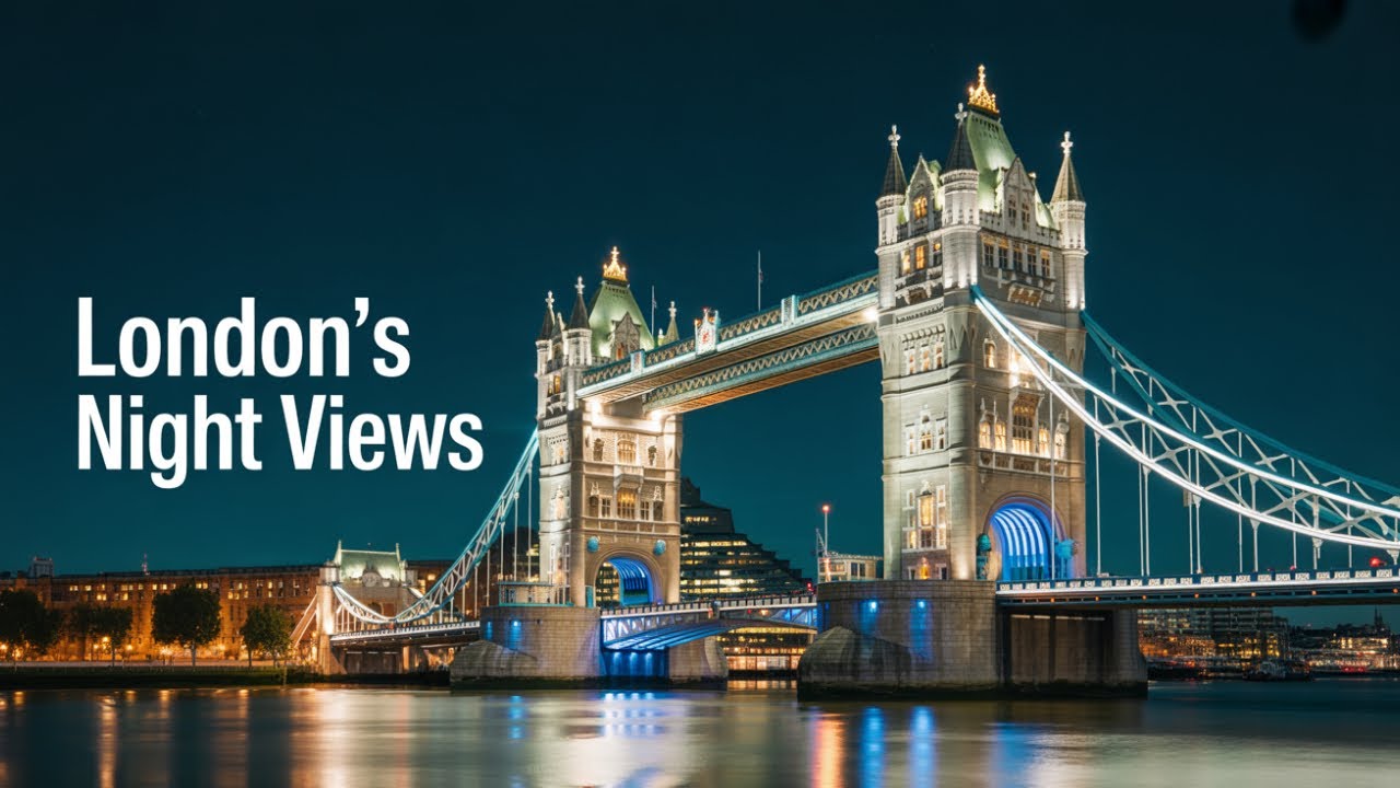 EXPERIENCE London Bridge at Night with Real Atmosphere