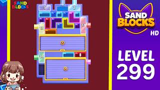 Sand Blocks Level 299 Solution Walkthrough