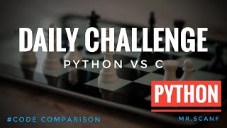 Celebrity Python vs C : Coding Comparison  | Daily challenge #python #c #comparison #convert Wealth
