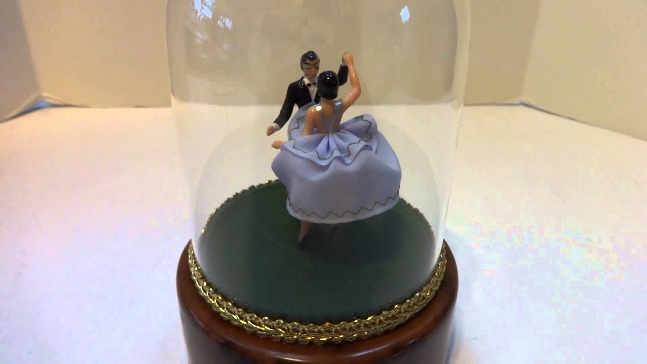 Reuge dancing couple music box YouTube
