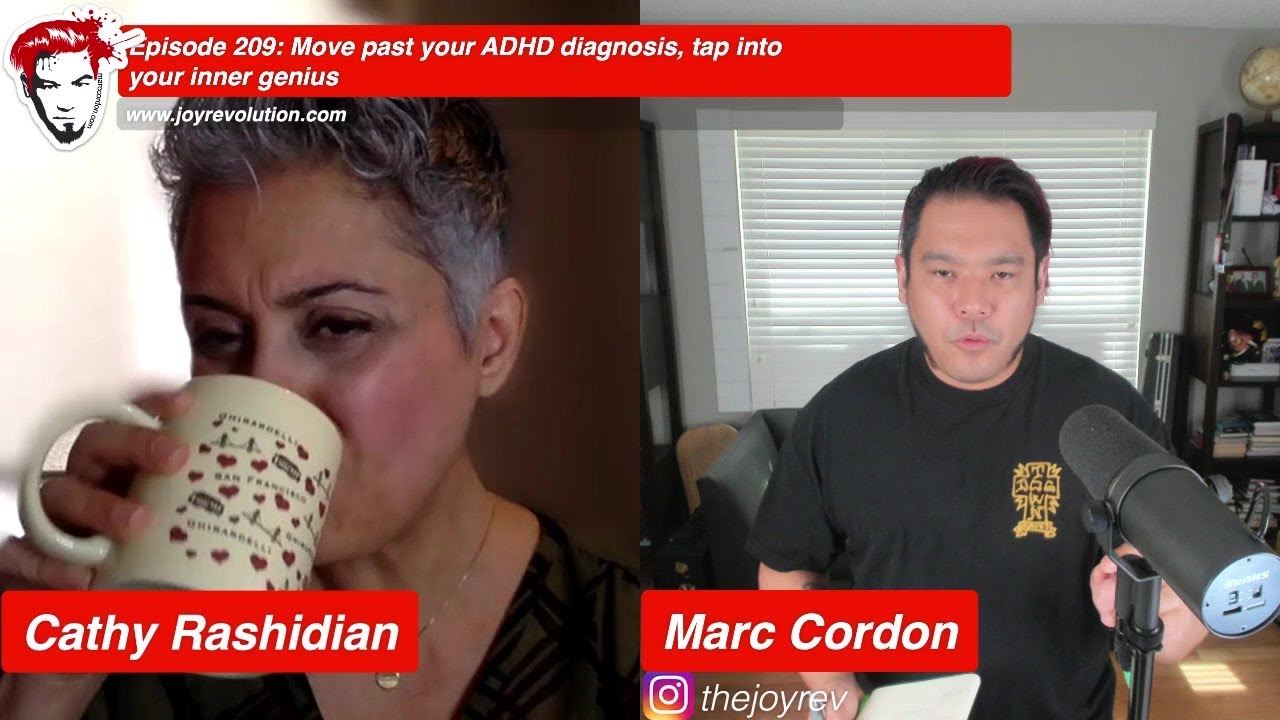 The Golden Mic Live 209 w/ Cathy Rashidian Topic: Move past your ADHD ...
