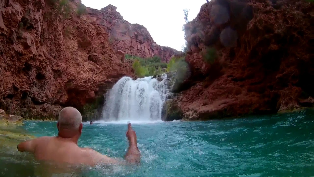 Supai Arizona, Havasu Falls Cliff Jumping YouTube