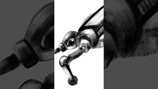 Mechanical mosquito #shorts#shortvideo#procreate#abstractart#fyp