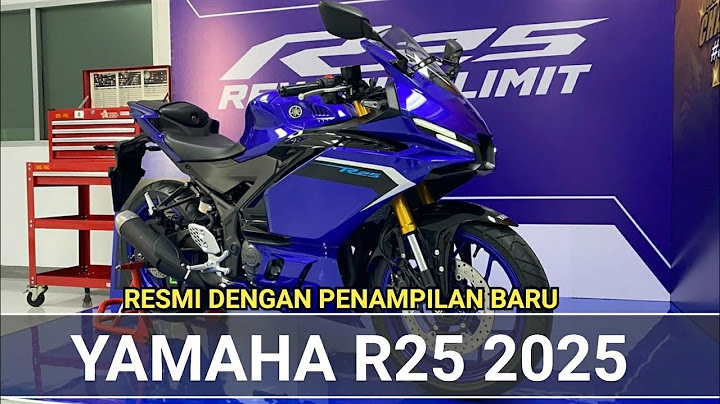 YAMAHA R25 2025 RESMI DILUNCURKAN DENGAB MESIN DAN DESAIN BARU - SEMAKIN AURA MOTOGP | MasMas Update