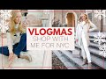 SHOP WITH ME FOR NYC AND BLOG PHOTOSHOOT PREP | VLOGMAS WEEK 1 | Amanda John