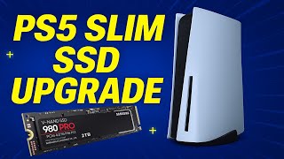 HOW TO UPGRADE THE PS5 SLIM CONSOLE STORAGE WITH M.2 SSD - COMPLETE GUIDE [4K]