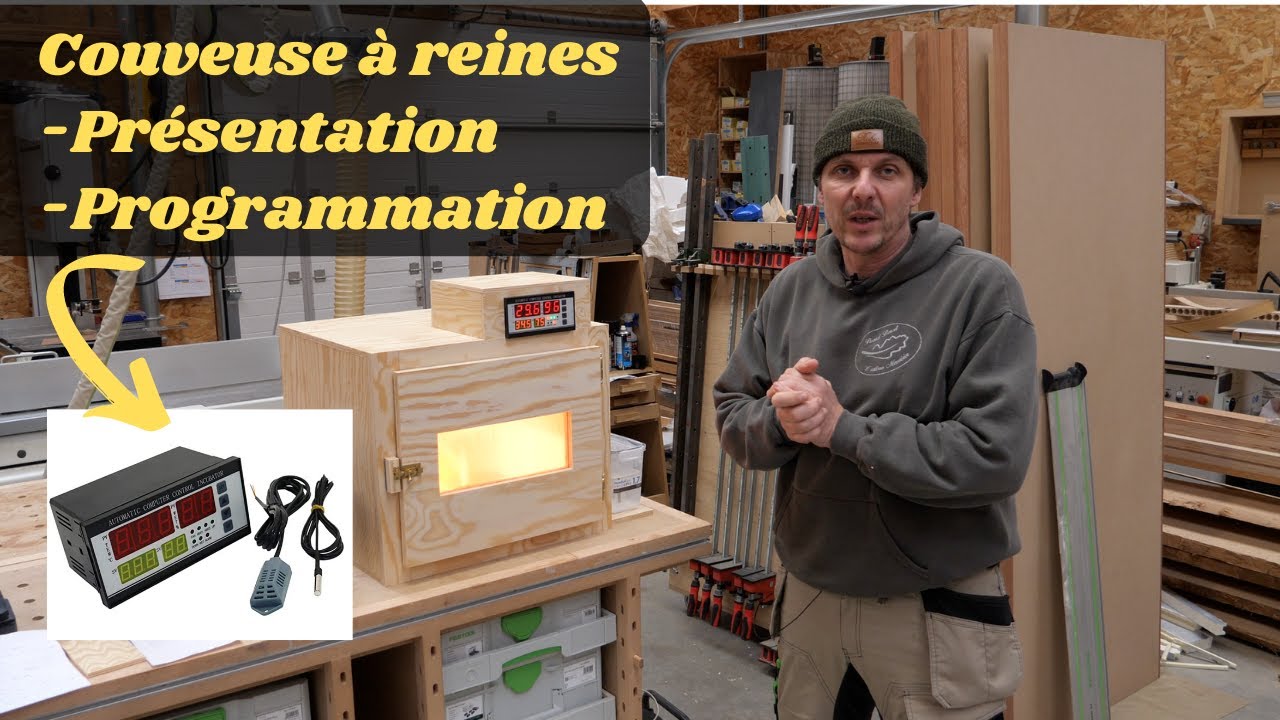 presentaion couveuse  et programmation du boitier électronique XM18