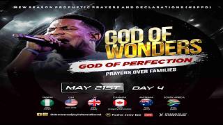 GOD OF WONDERS; GOD OF PERFECTION [DAY 4] - PRAYERS OVER FAMILIES || NSPPD || 21ST MAY 2026