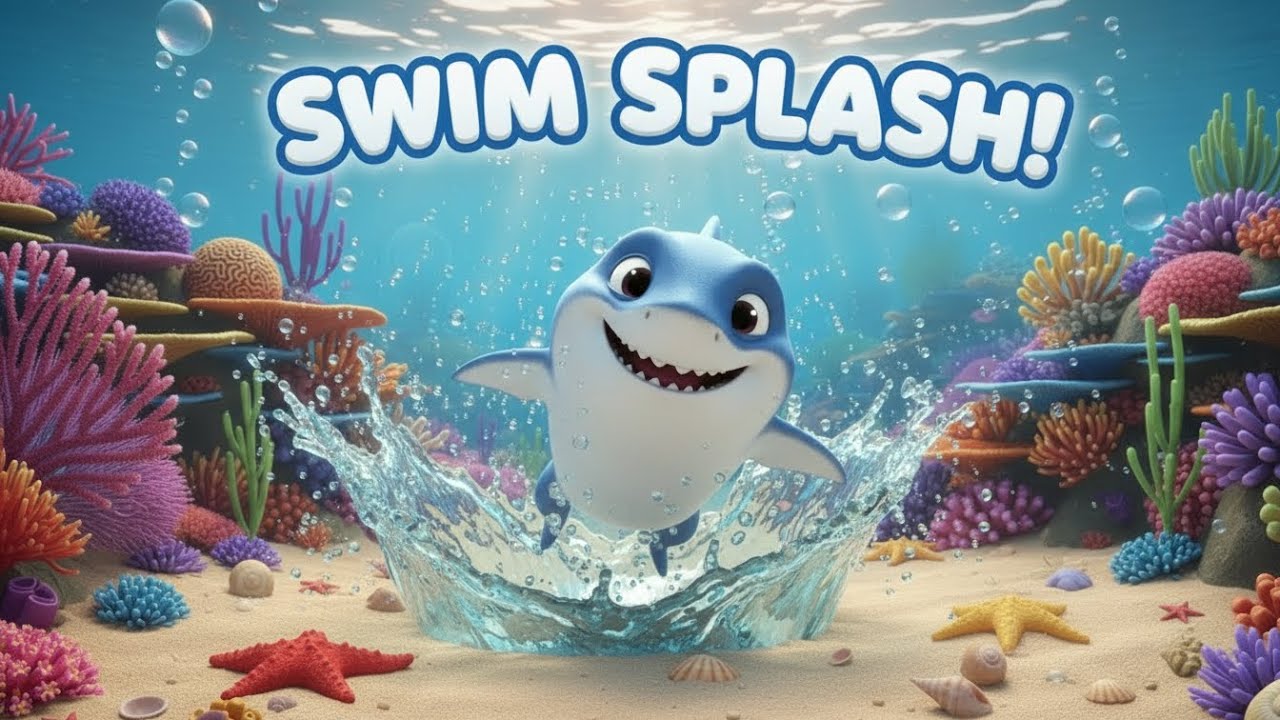 Песенка «Плавание и брызги» для детей | Детские стишки и песенки 
