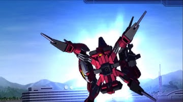 SD Gundam G-Generation Wars - Aegis Gundam (MA) All Animations