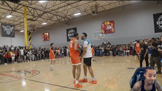 THEY TOXIC! Reacting To CHAOS ERUPTED IN THIS INSANE AAU GAME... (Las Vegas Game 1) RWE Cam Wilder!