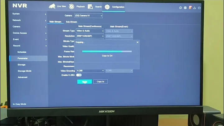 Hikvision Camera Audio setting in Hikvision DVR/NVR. #hikvision #hikvisioncamera #viral #viralvideo