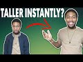 How to Look Taller Instantly (7 HEIGHT HACKS for Short Men)