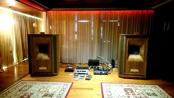 Kenkraft Labs wire on Tannoy Westminster Audio Research #8
