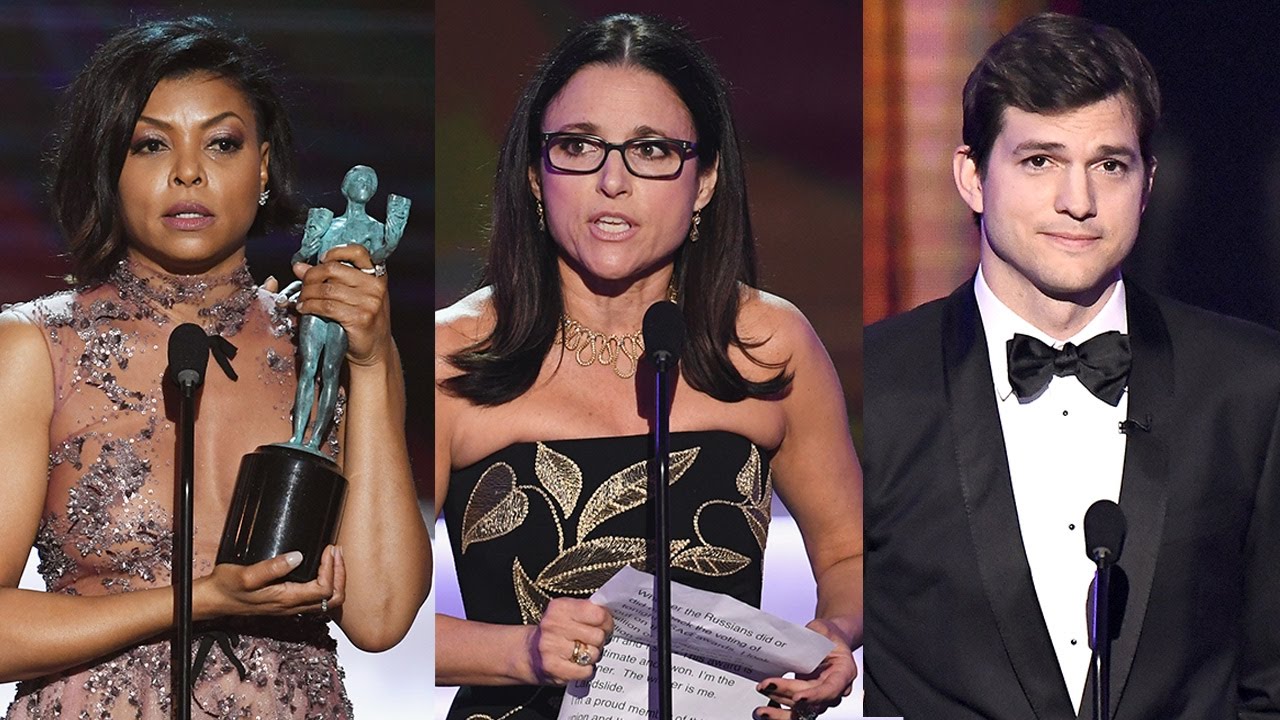 Celebs Slam Trump During 2017 SAG Awards