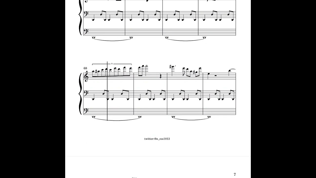 【piano】めざせ天下一 / DRAGON BALL