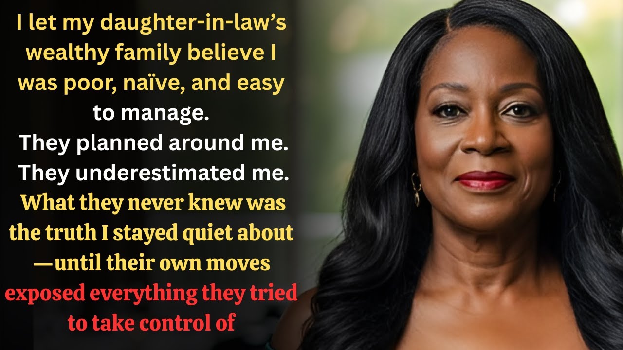 I acted like a poor and naive mother when I met my daughter-in-law’s family — it turned out that...