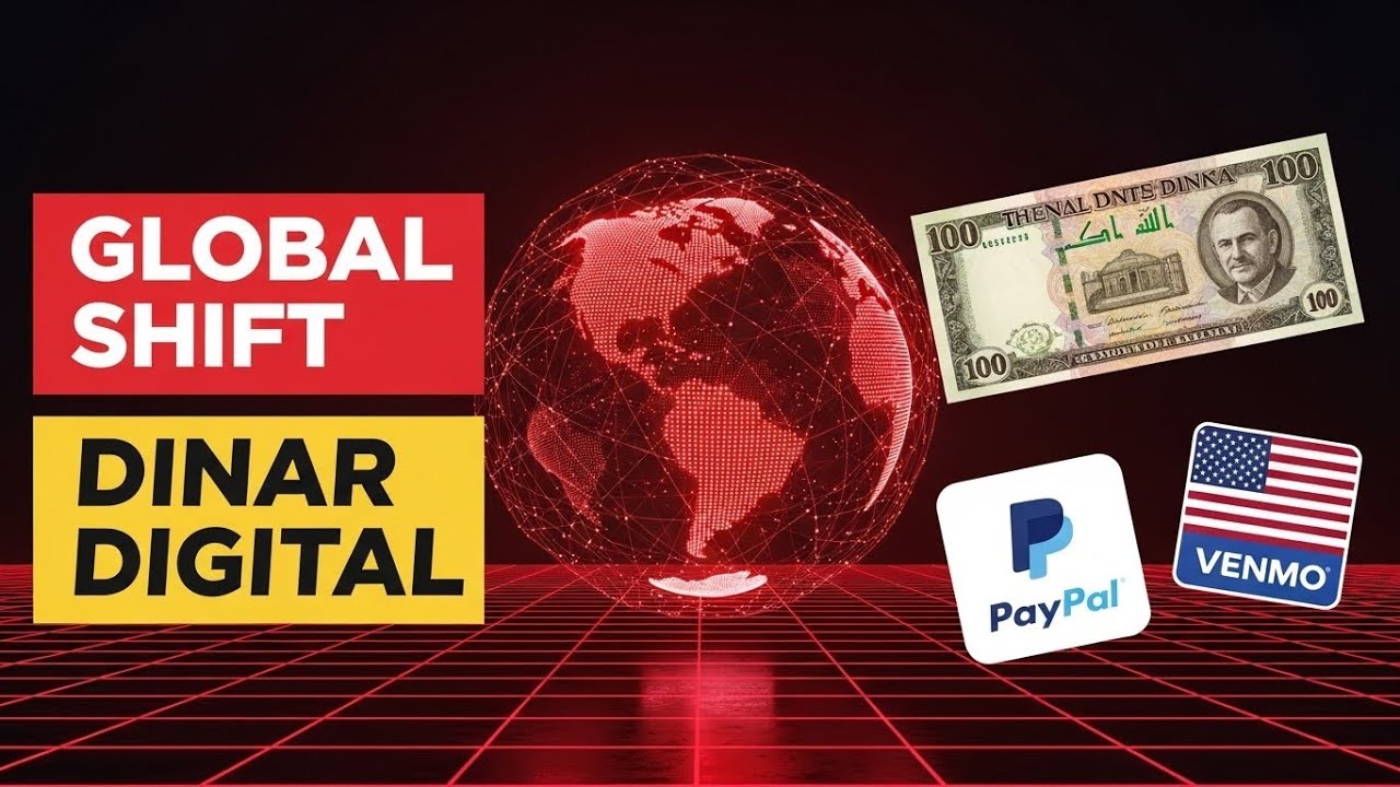 🚀 IQD Digital Revolution! Iraqi Dinar Hits PayPal & Venmo in 2026 💥