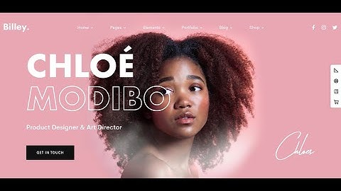 Billey - Creative Portfolio Theme | Professional Agency Elementor WordPress Theme