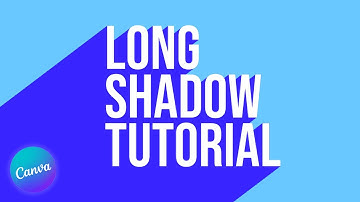 How to Create a Cool Long Shadow Text Effect in Canva in 2025