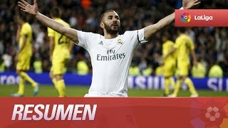 Resumen de Real Madrid (3-0) Villarreal CF