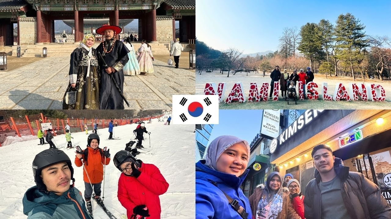 KOREA 2024 Last Part: Makan Di KIMSERI Restaurant / Ski Di Vivaldi Ski Park / Zipline in Nami Island