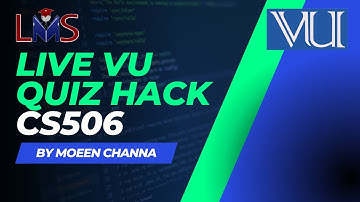 CS506 LIVE VU QUIZ 1| Get Full Marks Guaranteed | Quiz Hacks | Virtual University