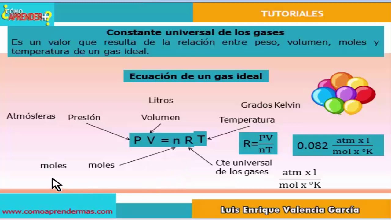 Constante universal de los gasesecuación de estadoejercicio 2 YouTube Constante universal de los gasesecuación de estadoejercicio 2 YouTube