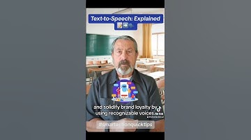 Text-to-Speech (TTS): Explained 📄➡️🗣️