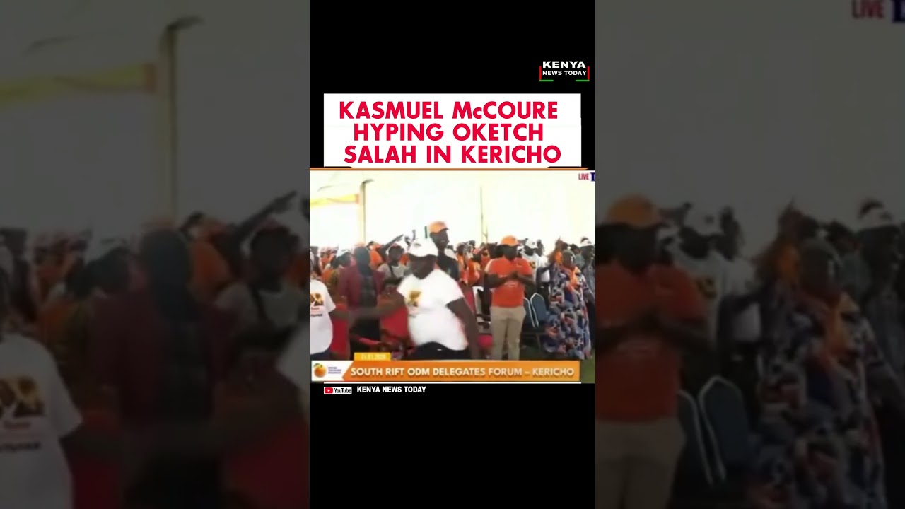 KASMUEL McCOURE HYPING OKETCH SALAH IN KERICHO 